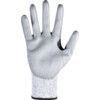 Cut Resistant Gloves, 13 Gauge Cut D, Size 10, Grey, Polyurethane Palm, EN388: 2016 thumbnail-2