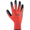 Mechanical Hazard Gloves, Black/Red, Nylon Liner, Nitrile Foam Coating, EN388: 2016, 4, 1, 2, 1, A, Size 7 thumbnail-1