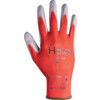 Mechanical Hazard Gloves, Red/Grey, Nylon Liner, Polyurethane Coating, EN388: 2016, 4, 1, 2, 1, Size 9 thumbnail-1