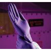 Kimtech Science Disposable Gloves, Purple, Nitrile, 5.5mil Thickness, Powder Free, Size L, Pack of 100 thumbnail-1