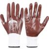 117-MAT Matrix Mechanical Hazard Gloves, Red, Nitrile Coating, EN388: 2003, 3, 1, 2, 1, Size 10 thumbnail-0