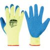 902-MAT Matrix, Cold Resistant Gloves, Blue/Yellow, Fleece Liner, Latex Coating, Size 8 thumbnail-0