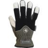 FM2 Freezemaster II, Cold Resistant Gloves, Black/Grey/White, Fleece Liner, Leather Coating, Size 9 thumbnail-0