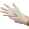 Bodyguard 4 GL888 Disposable Gloves, White, Latex, 4mil Thickness, Powder Free, Size S, Pack of 100 thumbnail-1