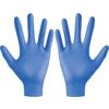 Bodyguard GL8902 Disposable Gloves, Blue, Nitrile, 3.5mil Thickness, Powder Free, Size M, Pack of 100 thumbnail-0
