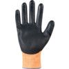 Matrix, Cut Resistant Gloves, Black/Orange, EN388: 2003, 4, 3, 4, 3, PU Palm, Knitted Liner, Size 9 thumbnail-2