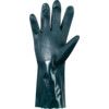 P73 Polysol, Chemical Resistant Gloves, Green, PVC, Interlock Cotton Liner, Size 10 thumbnail-2