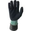 PEL Eco L, General Handling Gloves, Black/Green, Latex Coating, Size 9 thumbnail-1