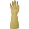 RE00360 SuperGlove, Electricians Gloves, Yellow, Latex, Uncoated, Size 10 thumbnail-0