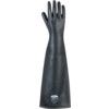 SC105 Chemprotec, Chemical Resistant Gloves, Black, Rubber, Unlined, Size 10 thumbnail-1