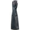 SC105 Chemprotec, Chemical Resistant Gloves, Black, Rubber, Unlined, Size 10 thumbnail-2