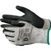 Cut Resistant Gloves, Grey/Black, Nitrile Palm, HPPE Liner, EN388: 2016, 4, X, 4, 2, D, Size 9 thumbnail-0