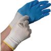 430 CP Neon Insider, Puncture Resistant Gloves, Blue/White, TurtleSkin Protective Fabric®, Uncoated, EN388: 2003, 4, 5, 4, 3, Size M thumbnail-1