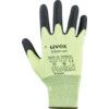 Cut Resistant Gloves, Grey/Lime Green, HPE Palm & Finger Tips, Polyamide Liner, EN388: 2016, 4, X, 4, 2, C, Size 7 thumbnail-1