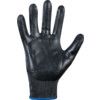 Unilite 6605 Mechanical Hazard Gloves, Black, Nylon Liner, Nitrile Coating, EN388: 2016, 4, 1, 2, 2, X, Size 7 thumbnail-2