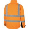 Hi-Vis Soft Shell Jacket, 2XL, Orange & Black, Polyester, EN20471 thumbnail-1
