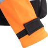 Hi-Vis Soft Shell Jacket, 2XL, Orange & Black, Polyester, EN20471 thumbnail-2