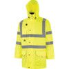 Hi-Vis Reversible Coat, 5-in-1, Waterproof, XL, Yellow, Polyester, EN20471 thumbnail-1