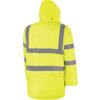 Hi-Vis Reversible Coat, 5-in-1, Waterproof, XL, Yellow, Polyester, EN20471 thumbnail-2