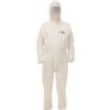 Kleenguard A40, Chemical Protective Coveralls, Disposable, Type 5/6, White, Laminates, Zipper Closure, Chest 48-50", XL thumbnail-1