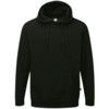 Owl, Hooded Sweatshirt, Unisex, Black, Cotton/Polyester, 3XL thumbnail-0