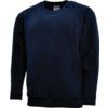Sweatshirt, Navy Blue, Cotton/Polyester, 2XL thumbnail-2