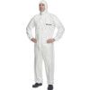 Chemical Protective Coveralls, Disposable, Type 5/6, White, Tyvek® 200, Zipper Closure, L thumbnail-0