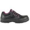 Safety Shoes, Women, Black, Wide Fitting, Leather Upper, Metal Free Toe Cap, S3, SRC, Size 6.5 thumbnail-0