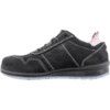 Alice, Safety Trainers, Women, Black/Pink, Leather Upper, Aluminium Toe Cap, S3, Size 6 thumbnail-1