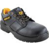 Striver, Safety Shoes, Men, Black, Leather Upper, Steel Toe Cap, S3, SRC, Size 7 thumbnail-0