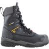 Offroad, Mens Safety Boots Size 9, Black, Leather, Aluminium Toe Cap, ESD, Wide Fit thumbnail-1