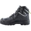 Waterproof Safety Boots, Size, 10, Black, Leather Upper, Steel Toe Cap thumbnail-2