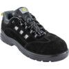 Safety Trainers, Black, Leather Upper, Composite Toe Cap, S1P, Size 5 thumbnail-0