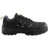 Safety Trainers, Black, Leather Upper, Composite Toe Cap, S3, Size 8 thumbnail-1