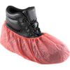 Disposable Overshoes, Unisex, Red, One Size thumbnail-1
