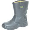 Rigger Boots, Black, Polyurethane Upper, Steel Toe Cap, S3, Size 7 thumbnail-0