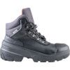 Quatro Plus, Unisex Safety Boots Size 7, Black, Leather, Water Resistant, Steel Toe Cap thumbnail-1