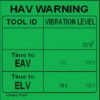 Green Hav Self Write EAV & ELV Adhesive Labels 51mm x 51mm thumbnail-0