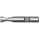 Series 3451 HSCo 2 Flute Weldon Shank Slot Drills - Uncoated - DIN 327D - Metric  thumbnail-0