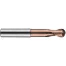 Series S231 Carbide 2 Flute Long Series Ball Nosed Slot Drill - TiSiN Coated - Metric  thumbnail-2
