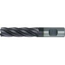 HSS-Co 8% Weldon Shank Multi Flute Ripper Cutters, Long Series, TiCN - Metric thumbnail-0