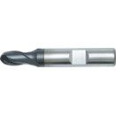 Series 97 HSS-E PM 2 Flute Weldon Shank Standard Length Ball Nosed Slot Drills - Peak Power Coated - Metric  thumbnail-1