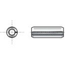 Slotted Straight Pin, Metric - A2 Stainless - Spring Type - Heavy Duty - DIN 1481 thumbnail-0