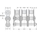 British Standard Roller Chain DIN8187/ISO 606 thumbnail-1