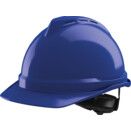 V-GARD 500 Vented/Non-Vented Safety Helmet with FAS-TRAC III Suspension and Sewn PVC Sweatband thumbnail-2