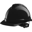 V-GARD 500 Vented/Non-Vented Safety Helmet with FAS-TRAC III Suspension and Sewn PVC Sweatband thumbnail-3