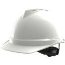 V-GARD 500 Vented/Non-Vented Safety Helmet with FAS-TRAC III Suspension and Sewn PVC Sweatband thumbnail-4