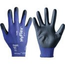 HyFlex® Palm-side Coated Blue/Black Gloves thumbnail-0