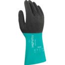 AlphaTec Black/Green Nitrile Gloves thumbnail-0