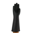 Chemical Resistant Gloves, Black Latex thumbnail-1